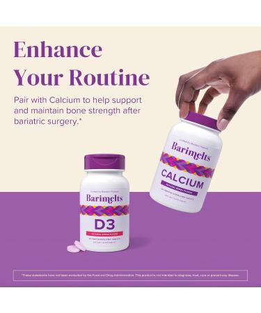 BariMelts Vitamin D3 5000 IU 90 Fast-Dissolving Tablets (3-Month Supply) Bariatric Vitamins for Women Natural Apple Flavor  - Buy Online on GoSupps.com