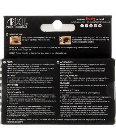Ardell Professional Magnetic Double Wispies Lashes - 2 Pack Black (AMLD-2pk) - Buy Online on GoSupps.com