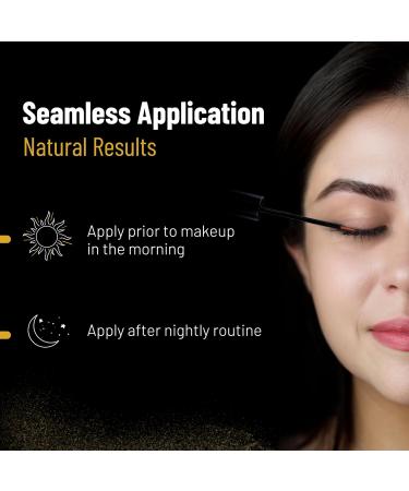 Azeze Eyelash Growth Serum - Oil-Free Lash Serum for Faster Growth & Thickness | Compatible with Lash Extensions - Shop Now - Buy Online on GoSupps.com