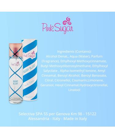 Pink Sugar Berry Blast Eau de Toilette Perfume for Women Body Mist Hair Fragrance Sweet + Fruity Scent Notes of Blueberries Blackberries Cotton Candy & Vanilla Eau de Toilette - 3.4 Fl Oz - Buy Online on GoSupps.com