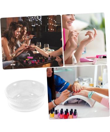 Tool Nail Cups Dappen Dish Nail Art Cup Nail Dish Cup Manicure Nail Cup Acrylic Nail Supplies Nail Art Dish Nail Art Accessories Manicure Nail Dish Vertical Stripes Bowl Glass - Buy Online on GoSupps.com