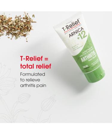MediNatura T-Relief Arnica +12 Natural Arthritis Pain Relief 100ct Tablets and 2oz Cream Bundle - Buy Online on GoSupps.com