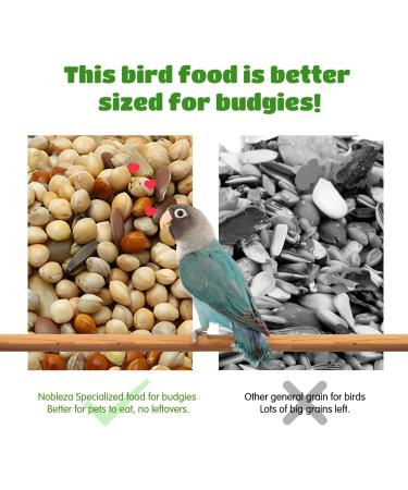 Nobleza - (500g) Parakeet Food Premium Bird Seeds Tasty Bird Food - Buy Online on GoSupps.com