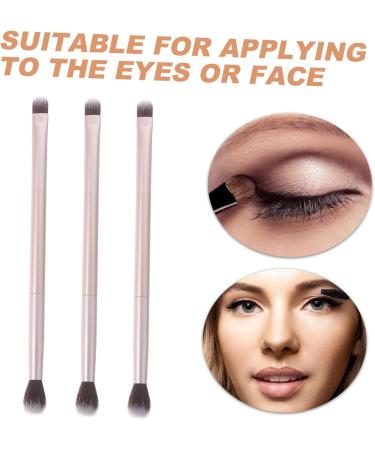 CRILSTYLEO 20pcs Double Brush Makeup Brush Cosmetic Eye Brush Eyeshadow Brush Cosmetic Brush Makeup Supplies - Buy Online on GoSupps.com