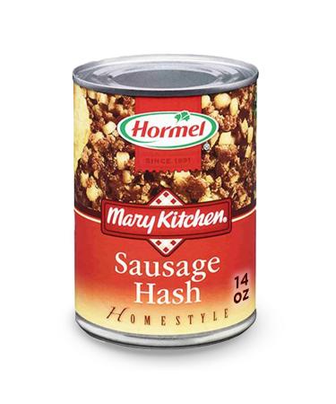 MARY KITCHEN Sausage Hash, Canned Sausage Hash, 14 oz (12 Pack)