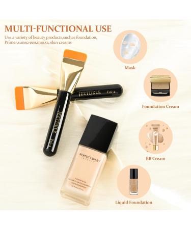 Premium Foundation Brushes | Extra Flat Concealer Brush for Flawless Makeup Blending | International Shipping - Buy Online on GoSupps.com