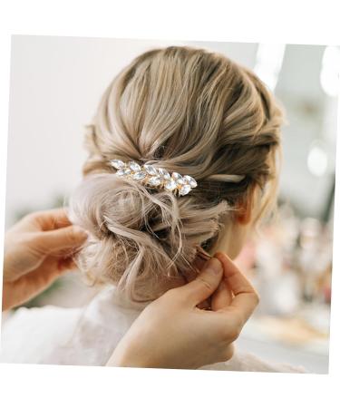 HAPINARY Fashionable Diamond Hair Accessories Side Comb Bridal Hair Clips Bridal Hair Comb Hair Side Comb Girl Headpiece Hair Comb Clip Decorative Hair Comb Decorative Hair Clip - Buy Online on GoSupps.com