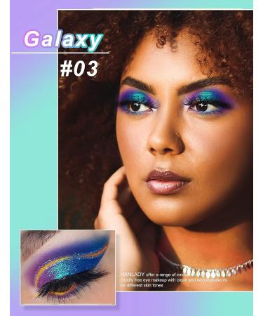 HANLADY Chameleon Eyeshadow Liquid - Intense Color Shifting, Long Lasting Glitter Makeup - Buy Online on GoSupps.com