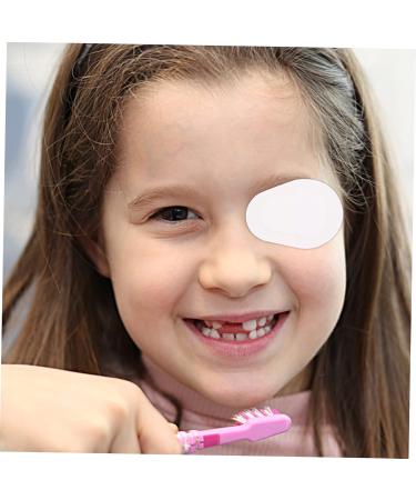 FRCOLOR 12 Pairs Eye Patch Body Blindfolds for Adults Eyepatch for Molded Eye Shade Night Eyeshade Kids Eye Mask Sticker Eye White Non-Woven Fabric Travel Soothing - Buy Online on GoSupps.com