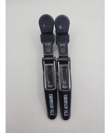 6 PCS Hair Clips Grip Barrete Set - Black, White, Pink | FN Accessories - Buy Online on GoSupps.com