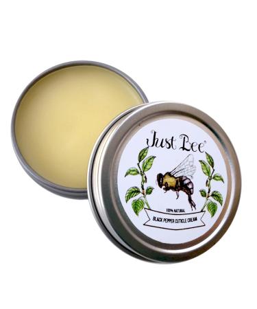Just Bee Organic Beeswax Black Pepper Cuticle Cream - 100% Natural Essential Oils (1 pack) - Buy Online on GoSupps.com