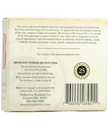 Boyajian Pure Citrus Oils 3 x30ml - Buy Online on GoSupps.com