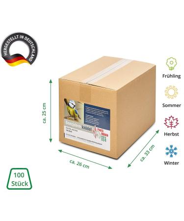 Paul's M hle Year-Round Dumplings with Insects & Dried Fruits - 100 Pack | Eco-Friendly No Foil International Shipping - Buy Online on GoSupps.com