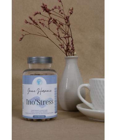 Ino'Stress - 2 Months - Natural Dietary Supplement to Reduce Stress and Cortisol Levels for Mental Balance and Daily Well-being - 120 Capsules
