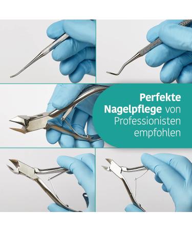 Sunglow 5-Part Nail Set | Premium Pedicure & Manicure Kit for Women & Men | Stainless Steel Nail Care Set with Nail Tui - Best Podology Tools - Buy Online on GoSupps.com