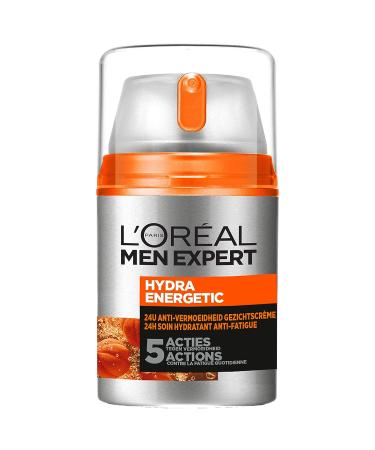 L'Oreal Men Expert Hydra Energetic Anti-Fatigue Moisturizing Lotion 1.6oz - Buy Online on GoSupps.com