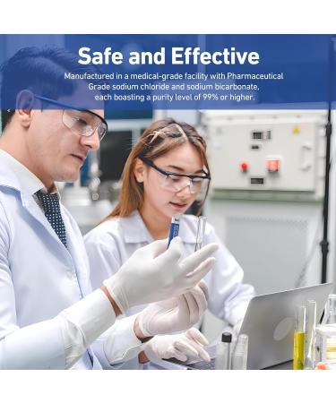 FireAnt Saline Packets Sinus Rinse 90 Premixed Neti Pot Salt Packets for Nasal Rinse All Natural Pharmaceutical Grade and PH Balanced - 90 Count - Buy Online on GoSupps.com