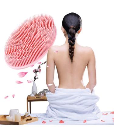 Youning Silicone Body Scrubber & Massage Brush for Hands & Nails - Eco-Friendly Bath Brush (Green) | Buy Online - International Shipping - Buy Online on GoSupps.com