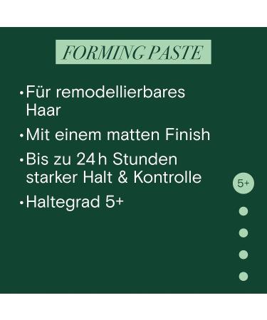TAft Forming Styling Paste with Hold Level 5+ (75 ml) Hair Paste for Textured Styles with Undone Look Controls Hairstyle for up to 24 Hours - Buy Online on GoSupps.com