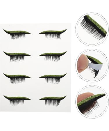 Beavorty 4 pairs Liners Shiny Stickers Make Up Waterproof Sticker Tape Makeup Reusable Decal Pencils As Shown - Buy Online on GoSupps.com