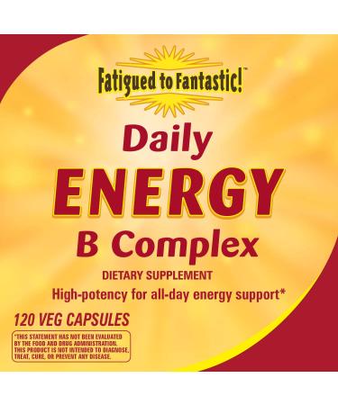 Nature's Way Fatigued to Fantastic! Daily Energy B Complex - 120 Veg Capsules for Vitality - Buy Online on GoSupps.com