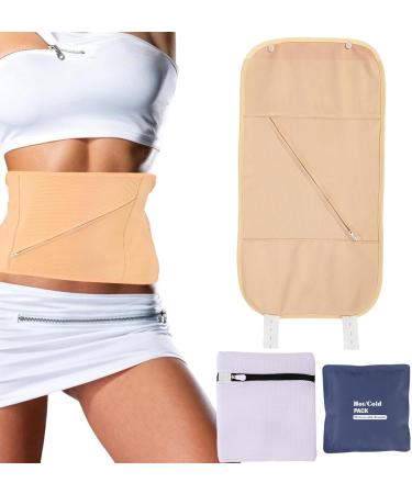  Generisch Natural Castor Oil Wrap - Castor Oil Liver Wrap - Less Mess - Reusable Comfort - For Sleep - Organic Soft Ties - Buy Online on GoSupps.com