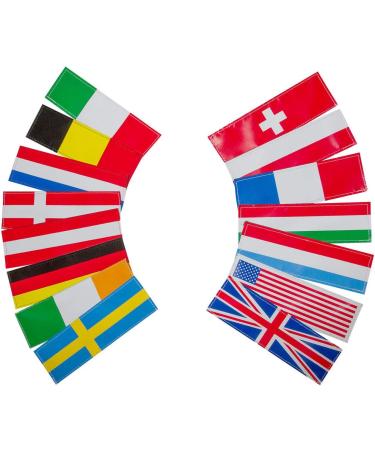 Large France National Flag Velcro Labels - Perfect for International Shipping | Quality & Durability - Buy Online on GoSupps.com