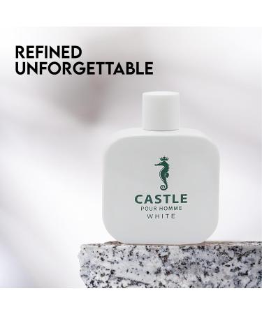 Castle's Cologne Bold & Sophisticated Scent Perfume for Men With Citrus Spice And Woody Notes Long Lasting Fragrance For All Occasions Castle 3.4 Fl Oz (Pack of 2) - Buy Online on GoSupps.com