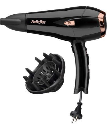 Babyliss Air Style 1000 & Cordkeeper 2000 Ionic Hair Dryer Bundle - Warm Air Brush with Ion Technology 4 Attachments 2000W Black & Silver-Rose Gold - International Shipping Available - Buy Online on GoSupps.com