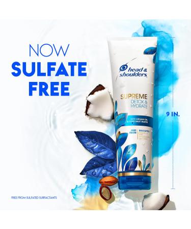 Buy Head & Shoulders Supreme Detox & Hydrate Conditioner - Coconut | 9.4 Fl Oz | International Shipping Available - Buy Online on GoSupps.com