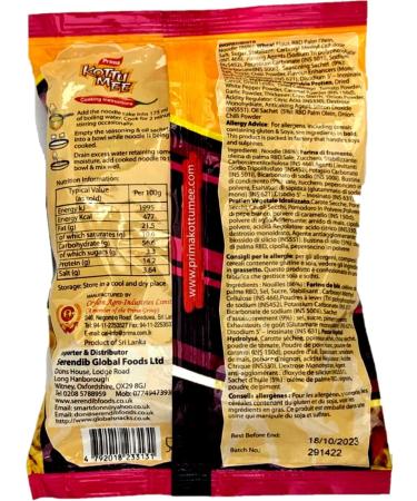 Prima Kottu Mee Instant Noodles 80g | Hot & Spicy Flavor | Product of Sri Lanka | Pack of 24 - Buy Online on GoSupps.com