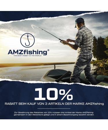 NEW AMZFISHING 20x Knotless Connector Fishing S-XXL | No Knot Connector | Mustache Connector | Cire Connecting | Essential Fishing Accessories - Buy Online on GoSupps.com