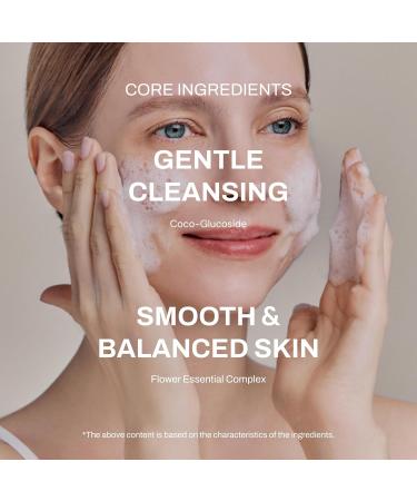 Whamisa Gel moussant aux fleurs BIO pH bas nettoyant doux exfoliant acide hyaluronique hydratant apaisant sans r sidus pour peaux sensibles peaux normales s ches 6 7 Fl Oz / 200 ml 198.14 ml (Lot de 1) - Buy Online on GoSupps.com