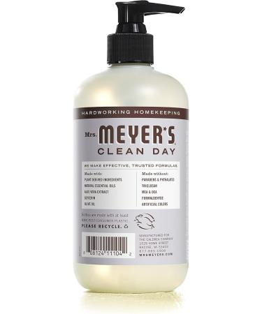 Mrs. MEYER'S Hand Soap Lavender 12.5 Ounce Pump (370ml) (3 Pack) - Buy Online on GoSupps.com