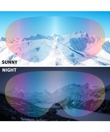 COOLOO Ski & Motorcycle Goggles - UV Protection, Anti-Scratch, Dustproof | Multi-Color/Gray | Men, Women, Kids - Buy Online on GoSupps.com