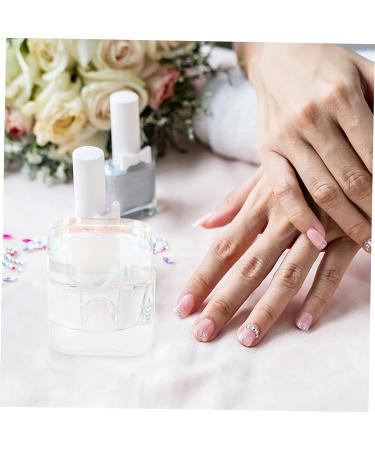 Mikinona Nail Art Brush Cup Nail Cup with Lid Liquid Powder Container Glass Nail Cup Manicure Art Dish Nail Dipping Dish Cup Dappen Dish Bowl Nail Dish Heart-shaped Crystal Glass Saucer Cup 5.70X5.40X5.40CM As Shown - Buy Online on GoSupps.com