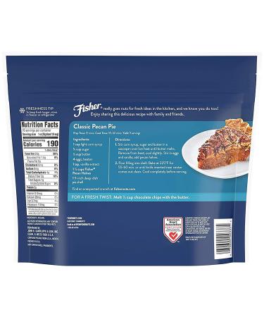 Fisher Pecan Lovers Bundle - 2 Pack Halves & Chopped Pecans - Non-GMO, Keto, Paleo, Vegan Friendly - 16 Ounce x 2 Packs - Buy Online on GoSupps.com