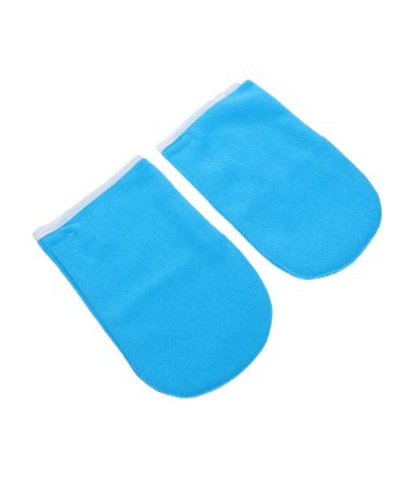 Beatifufu 1 Pair Care Nursing Accessory Portable Paraffin Mitts Professional Paraffin Gloves Moisturizing Wax Gloves Wax Hand Care Gloves Spa Wax Gloves Essential Oil Wax Gloves
