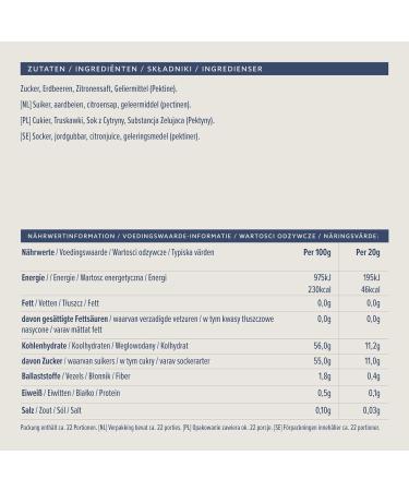 Buy Amazon Strawberry Jam Extra 450g Delicious & Fresh Strawberry Spread for International Shipping - Buy Online on GoSupps.com