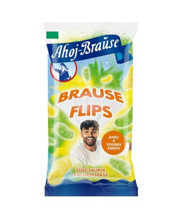 Ahoj-Brause Brause-Flips Younes Zarou Edition 6-Pack - Delicious 6x65g Snacks + Usy Block | International Shipping Available - Buy Online on GoSupps.com