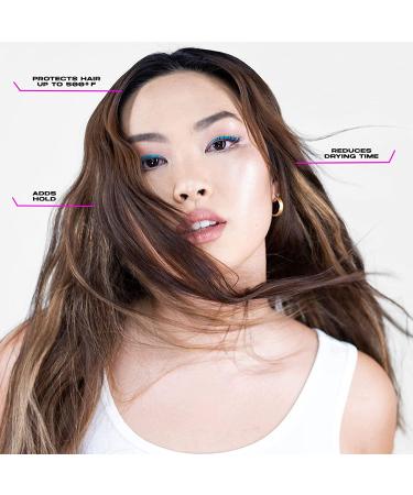 XMONDO Hair Forcefield Heat Shield - Vegan Formula with Pro-Vitamin B5 | Protects from Heat up to 500 F, Reduces Drying Time, Adds Light Hold - 8 Fl Oz - Buy Online on GoSupps.com