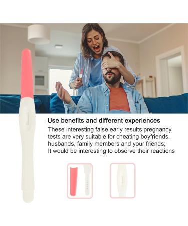 Funny Positive Pregnancy Test Prank | Cancer Pregnancy Test Joke for Parties | Fake Pregnancy Test Scraper - Buy Online on GoSupps.com