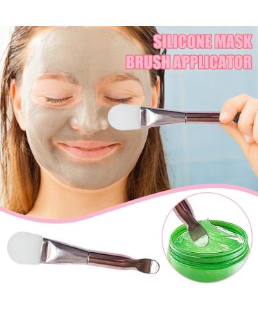 Mud Applicator Tool Clay Brush Charcoal Masque Brush Soft Fiber Facial Brush Mud Applicator Brushes Ensuring Face Beauty Tools With Cosmetic Scoops For Applying Facial Rose Gold - Buy Online on GoSupps.com