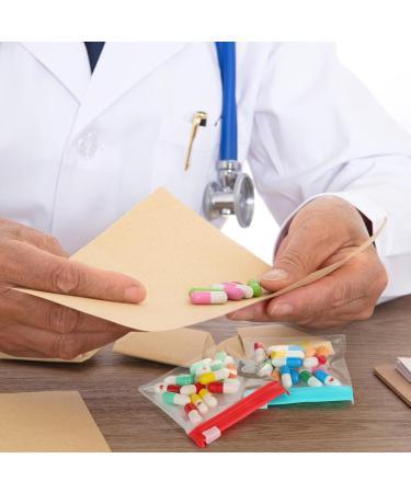 39 Pcs Zippered Pill Pouches for Travel | Reusable Small Pill Organizer Bags + Stickers for Medicine Organization - Buy Online on GoSupps.com