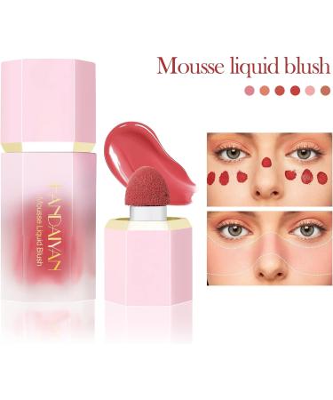 Long Lasting Liquid Blush Stick - Coral Shade | Creamy Soft Cheek Blusher | Multi-purpose Makeup | Natural Smooth Pigmented Formula - Buy Online on GoSupps.com