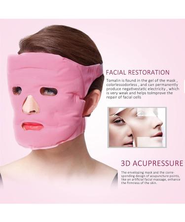 Tourmaline Gel Facial Mask - Reusable K Beauty Mask for Migraines Swollen & Dry Eyes | International Shipping - Buy Online on GoSupps.com
