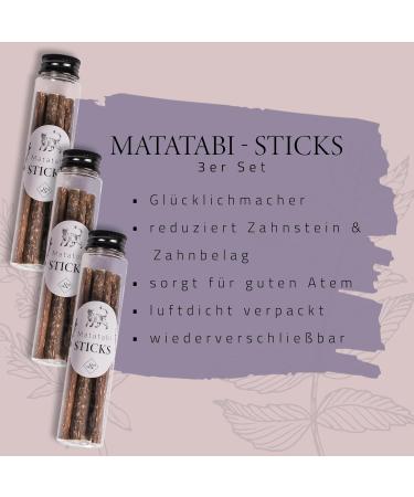 Buy Ne & No Gift Set with Natural Matatabi Sticks | 24 Dental Care Cat Sticks | Perfect Treats for Cats | International Shipping - Buy Online on GoSupps.com