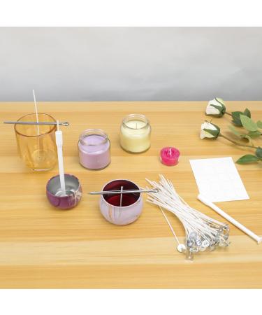VIKY Cerzendocht Set - 100 Smoke-Free Candle Wicks for DIY Candles | Aromatherapy | 10/15/20cm Lengths - Buy Online on GoSupps.com