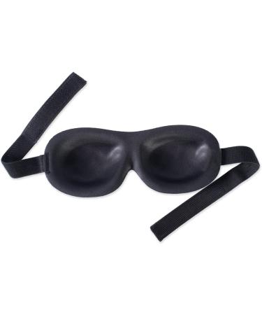 Bucky Ultralight Chevron Eye Mask - Black, One Size | Travel & Sleep Essential - Buy Online on GoSupps.com