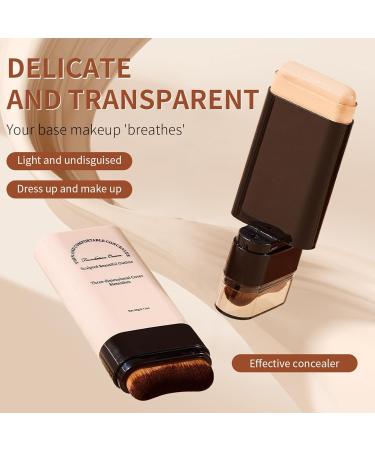 Contour stick concealer full area natural primer with brush contour sticks foundation with light finish for nose forehead hollows of the cheeks Mothers Day office - Buy Online on GoSupps.com